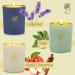 Sage Cleansing and Protection Candles 3 Pack - 7.8 OZ Scented Candles for Home Meditation - Long Lasting 105 Hour Burn Time - Gifts for Women - Buy Online on GoSupps.com