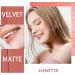 Oulac Soft Matte Lipstick & Blush Duo in Joyful Nude Peach | Enriched with Rose Oil | Vegan & Cruelty-Free | 3.6g - Buy Online on GoSupps.com