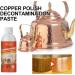 Copper Cleaner for Pots and Pans | Gently Copper Pipe Cleaner - Rust Removal for Metal 100 Ml Cleans Without Scratching for Kitchen Accessories Jewelry Watches Instruments for Brass Thaely - Buy Online on GoSupps.com
