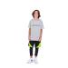 Hind Boys 3-Piece Athletic Short Set for Kids Basketball Shorts Athletic T-Shirt and Leggings for Sports and Training Grey-lime 8