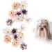 Cikonielf Pets Haircap Dog Hair Capping Sunflower Hairs Dog Hair Sands Hair Cangs For Puppies Cats and Other Little Pets