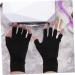 FRCOLOR 2 Pairs sun gloves pink gloves nail art UV gloves UV protection gloves for manicure UV protection gloves for gel nail lamp anti-uv gloves for gel nails Nylon Accessories breathable 21x12x0.1cm As Shown - Buy Online on GoSupps.com