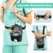 Trunab Nurse Fanny Pack with Tape Holder and Multiple Compartments Vet Nurse Pouch with Adjustable Waist Strap Utility Nurse Waist Bag for Stethoscopes Scissors and Other Medical Supplies Grey - Buy Online on GoSupps.com