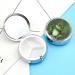 Round Frog Print Pill Box - 3 Compartment Medicine Organizer | Decorative Metal Portable Pocket Pill Case - Buy Online on GoSupps.com