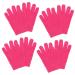 minkissy Gloves Pairs Moisturizing Gloves Sleeping Gloves Hand mask Gloves moisturizing Gloves Over Lotion Gloves Cosmetic Gloves Enhancing Dry Hands Essential Oil Miss at Mask