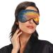 WELLDAY Basketball in Fire and Water Night Sleep Mask - Soft Comfort Eye Shade for Men and Women - Adjustable Strap for Complete Light Blockout - Buy Online on GoSupps.com