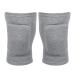 VOCOSTE 1 Pair Knee Brace Protection Sponge Knee Pads, Soft Breathable Knee Support Knee Brace for Sport Gym Skating Gray,Size L L Gray