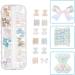 1 Box Nail Art Accessories Nail Art Small Decors Nail Crystals Nail Art Bear Nail Diy Accessories Resin Nail Art Studs Bow Nail Studs Delicate Little White Flower Tree Finger 3d Color 1 - Buy Online on GoSupps.com