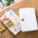 Portable Pill Organizer 6 Compartments - Travel Pill Case for Purse/Pocket - Small Pillbox Dispenser for Medicines & Supplements - 3 Count Pack - Buy Online on GoSupps.com