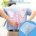 Royouzi 2-in-1 Back Extensor & Neck Extension | Orthopedic Lumbar Pillow for Back & Neck Pain Relief - Blue - Buy Online on GoSupps.com