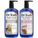 Dr Teal's Body Wash Variety Gift Set (2 Pack 24oz Ea.) - Restore & Replenish Pink Himalayan Nourish & Protect Coconut Oil - Essential Oils & Pure Epsom Salt Treats Skin & Alleviates Daily Stress