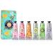 Yoken 20% Shea Butter Hand Cream Gift Set Instant Moisturizing Hand Cream for Women Dry Hands with Delicate Tin Floral-Scented Hand Lotion 6 x 1 OZ