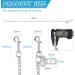 EfuturTime Bite-Resistant Dog Leash 85cm | Durable Car Seat Belt for Dogs & Cats | Stainless Steel 304 | Perfect for Small & Large Pets - Buy Online on GoSupps.com