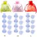 ZPYOU High Heel Protecors 13 Pairs Transparent Stoppers Caps Cover for Walking on Grass and Uneven Floor  Gravel  Bricks & Cracks Clear Sink Women Wedding Shoes - S M L 12 Pair (Pack of 1)