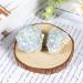 Soulnioi 2pcs Natural Raw Blue Celestite Mineral Irregular Healing Crystal Cluster for Meditation Therapy Home Room Decoration - Buy Online on GoSupps.com