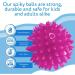 10-Pack Spiky Sensory Balls - Squeezy & Bouncy Fidget Toys/Sensory Toys - BPA/Phthalate/Latex-Free - Buy Online on GoSupps.com