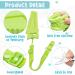 Soothing 4Pcs BPA Free Silicone Teething Toys for Babies | Infants Molar Teether with Pacifier Clip | Baby Shower Keepsake Gifts 0-6 Months 6-12 Months - Buy Online on GoSupps.com