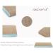 AMZNOVA Cat Scratcher Pad | Durable Cardboard with Catnip | 7 Colors & 2 Sizes - Baby Blue - Buy Online on GoSupps.com