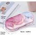Fintie 2 in 1 Contact Lens & Eyeglasses Case - Portable Double-Sided Travel Case with Mirror Tweezer & Solution Bottle - Dreamy Marble Design - Buy Online on GoSupps.com