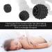 Six-Wheel Fascia Muscle Roller | Cellulite Massage Roller for Muscle Soreness Relief | Thigh, Calf, Arm, Shoulder | Deep Tissue Massage Roller - Black - Buy Online on GoSupps.com