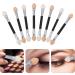 40 Pcs Latex Eye Shadow Stick Makeup Brush Make up Sponges for Face Dual Sides Eyeshadow 7.5cmx2pcs Assorted Colorx2pcs - Buy Online on GoSupps.com