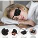 2pcs 3D Pirate Eye Patches for Adults & Kids - Adjustable Medical Eye Patch for Lazy Eye (Black Left Eye - Buy Online on GoSupps.com
