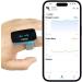 LOOKEE Ring Continuous Pulse Oximeter | Wearable Oxygen Monitor with Vibration Reminder | Rechargeable SpO2 & PR Tracker | Free App & Reports | International Shipping Available - Buy Online on GoSupps.com
