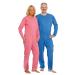 Suprima overall long sleeve long leg zipper in the back light blue size M seasonal color