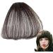 Lightweight Clip in Bangs | Wavy Bangs Wigs | Natural Fake Bangs Wispy Fake Fringe Beauty Artificial Headwear Collectible Items Fakes Fringes Ideal for Women Brown black - Buy Online on GoSupps.com