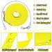 Waterproof Dog Drag Line - Chew-Proof Tie-Out Leash 15m for All Dog Sizes - Durable Training Line in Yellow - Buy Online on GoSupps.com