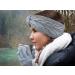 Shop SB1019 Pink Women's Knitted Headband - Loop & Braid Pattern Ear Warmer with Soft Fleece Lining | Stylish & Cozy for Winter - Buy Online on GoSupps.com