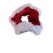 Pritties Accessories Christmas Red Velvet and White Fur Trim Hair Scrunchie Bobble Elastic Hair Band - Buy Online on GoSupps.com