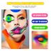 Neon Pigment Eyeshadow Powder - 6 UV Glow Colors for Bold Makeup | FindinBeauty Christmas Face & Body Art - Buy Online on GoSupps.com