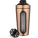Navaris 750ml Stainless Steel Protein Shaker Bottle - Copper Fitness Mug for Smoothies & Protein Shakes - Perfect for Training & Sports - Buy Online on GoSupps.com