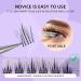 SAOTAENG Cluster Lashes DIY Kit - 48 Wispy Fluffy Individual Clusters | Reusable False Eyelashes Natural Look - 9-11mm C Curl (MF06-02) - Buy Online on GoSupps.com