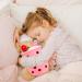 DAWRIS Bubble Tea Plush Pillow - Pink Bubble Milk Tea Cup Shaped Hugging Cushion - Buy Online on GoSupps.com