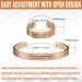 Pure Copper Magnetic Therapy Jewelry Set for Arthritis Relief - Bracelets & Rings for Men & Women (3500 Gauss) | Lymph Drainage & Carpal Tunnel Pain Relief - Buy Online on GoSupps.com