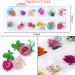 UNIME 24 Colors Nail Art Dried Flowers - Mini Real Natural 3D Applique Sticker for Manicure Decoration - Gypsophila Flowers Leaves - 2 Boxes - Buy Online on GoSupps.com
