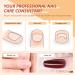 Saviland Poly Gel Nail Kit - 7 Glitter Colors with Slip Solution | Halloween Nail Art Builder Kit for Manicure Beginners | DIY Red Gold Poly Gel Nail Extension Set - Buy Online on GoSupps.com