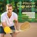2023 USAPA Approved Pickleball Paddles Set of 2 - Carbon Fiber Surface, Polypropylene Core, Anti-Slip Grip, Portable Carry Bag - Wood Grain Design - Buy Online on GoSupps.com