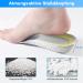 Mokido Orthopedic Highpads 1.0 for Men - Adjustable Heel Lifting Insoles for Flat Feet Gray 1.37in/3.5cm - Optimal Comfort for Labor Boots - Buy Online on GoSupps.com