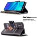 Miago 9 Card Slots Leather Wallet Case for Huawei Y6 2019 - Colorful Zipper Flip Cover Protective PU Leather Chainsaw Bear Design - Buy Online on GoSupps.com