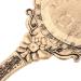 Ogquaton Vintage Compact Decorative Hand Mirror - Antique Gold 250x115mm | Hand Held Travel Mirror - Practical and Popular - Buy Online on GoSupps.com