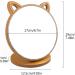 Louphee Cute Cat Vanity Makeup Mirror with Crystal Rhinestone Diamond - 6.7 Inch - Buy Online on GoSupps.com
