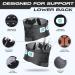 Back Brace for Lower Back Pain Relief | 4D Stretch Lumbar Support Belt with Inflatable Pillow | XL for Herniated Disc & Sciatica - Black - Buy Online on GoSupps.com