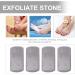 4-Piece Two-Color Pumice Stone Foot Scrubber Set - Foot Care Tool for Peeling & Exfoliating - Buy Online on GoSupps.com