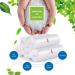 4 Gallon 220 Count Clear Trash Bags - Small Garbage Bin Liners for Home & Office - Fits 12-15 Liter Cans - Strong Plastic Bags - 20.4x17.3 Inch - Pack of 200 - Buy Online on GoSupps.com