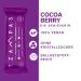 Tzampas Energieriegel Cocoa Berry - Organic Vegan Energy Bar (16x40g) | Roasted Barley & Currant | Pure Energy for Cycling & Fitness - No Additives - Buy Online on GoSupps.com