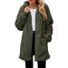 Hanxiulin Women's Fluffy Fleece Plush Jacket - Warm Windproof Winter Coat with Long Sleeves | Perfect Autumn Outerwear - Buy Online on GoSupps.com