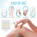JJ CARE Hydrocolloid Dressing 6x6 Inch Pack of 5 - Thin Wound Dressing for Faster Healing of Bedsores, Blisters, and Acne - Buy Online on GoSupps.com